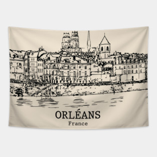 Orléans - France Tapestry