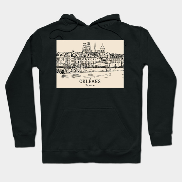 Orléans - France Hoodie by Lakeric
