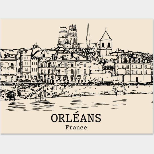 Orléans - France Wall Art by Lakeric