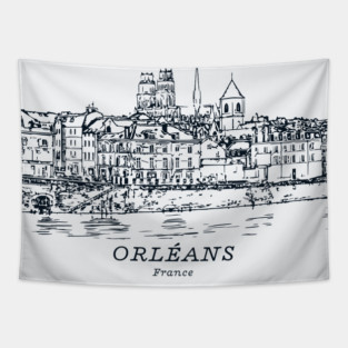 Orléans - France Tapestry