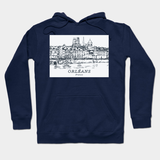Orléans - France Hoodie by Lakeric