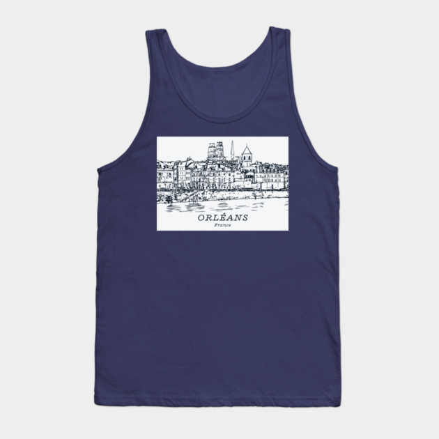 Orléans - France Tank Top by Lakeric