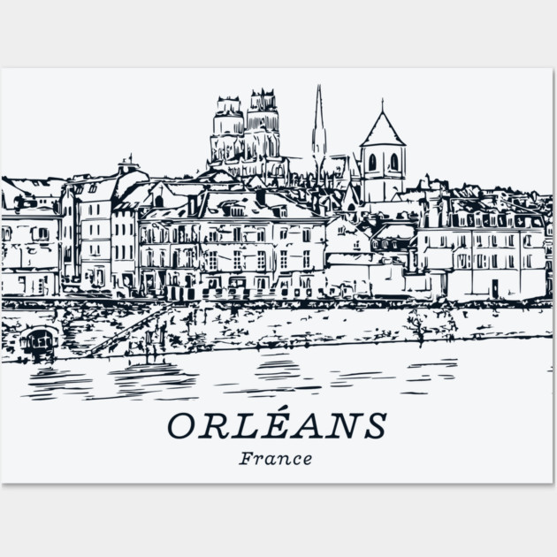 Orléans - France Wall Art by Lakeric