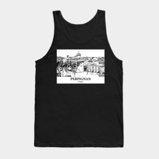 Perpignan - France Tank Top
