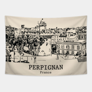 Perpignan - France Tapestry