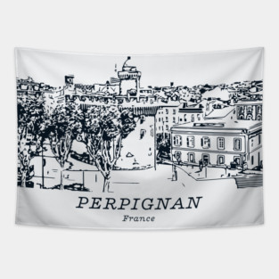 Perpignan - France Tapestry