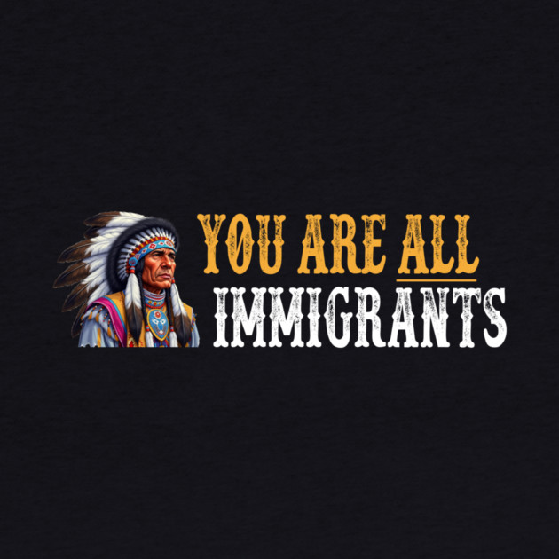 You Are All Immigrants by Charles's Store 8