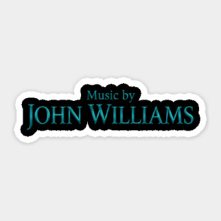 Music by John Williams Sticker