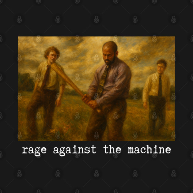 Rage Against Office Space by Low Life Shirts