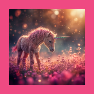 Pink Baby Unicorn T-Shirt
