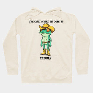 Squat Diddly Frog Hoodie