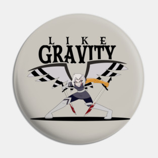 Like Gravity (Gold Arm) Pin