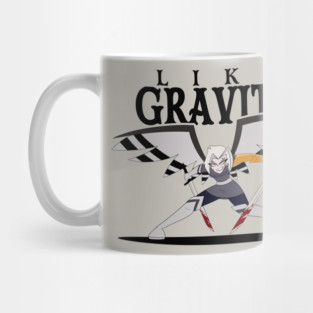 Like Gravity (Gold Arm) Mug