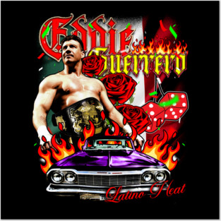 Eddie Guerrero Viva La Raza Tee – Latino Heat Wrestling Legend Posters and Art