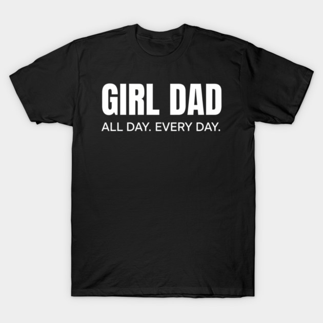 Girl Dad New Dad Baby Feet Cute Pregnancy Announcement T-Shirt by ArtistTee ⭐⭐⭐⭐⭐