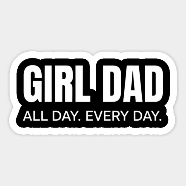 Girl Dad New Dad Baby Feet Cute Pregnancy Announcement Magnet by ArtistTee ⭐⭐⭐⭐⭐