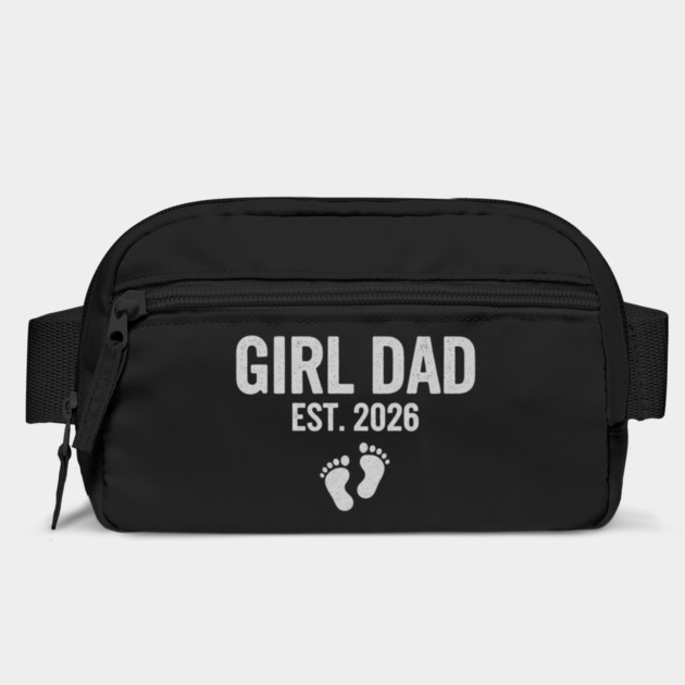 Girl Dad Est. 2026 New Dad Baby Feet Pregnancy Announcement by ArtistTee ⭐⭐⭐⭐⭐