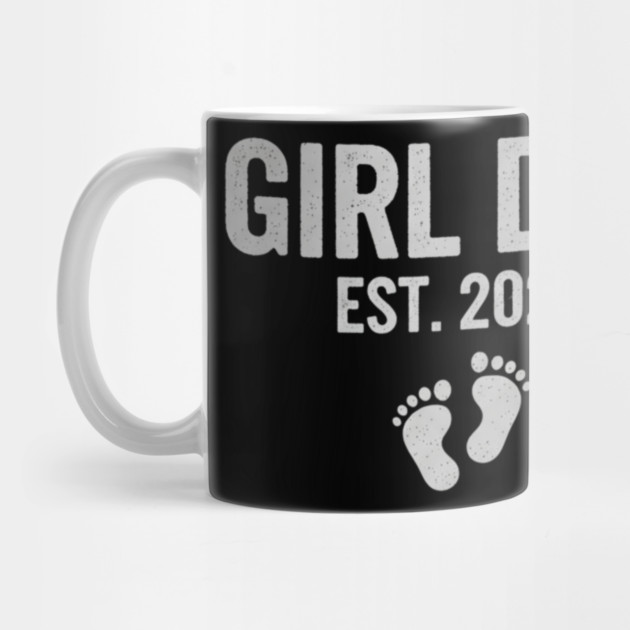 Girl Dad Est. 2026 New Dad Baby Feet Pregnancy Announcement by ArtistTee ⭐⭐⭐⭐⭐