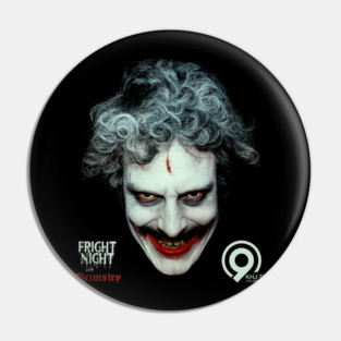 Fright Night With Grimsley Horror Host B Movies Los Angeles Pin