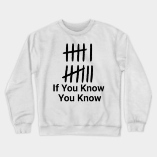 Funny Meme 67 Six Seven If You Know You Know Gen Z Alpha Crewneck Sweatshirt