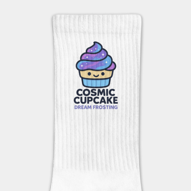 Cosmic Cupcake Dream Frosting – Cosmo Bites Kawaii Galaxy Dessert Design by Anne Lee