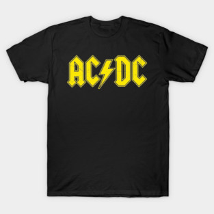 ACDC Lightning Bolt Classic Rock T-Shirt