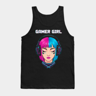 Gaming-Girl Tank Top