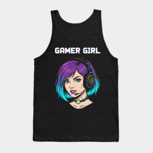 Gaming-Girl Tank Top