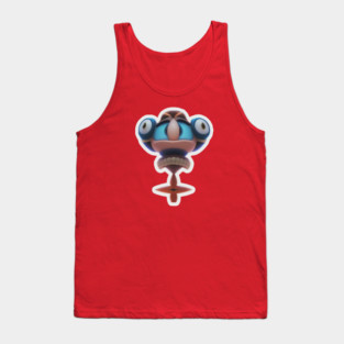 Weirdo Robot Clown Tank Top