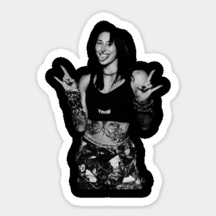 Young Rhea Ripley Sticker