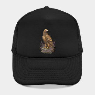 Golden Eagle with Heather Design Hat