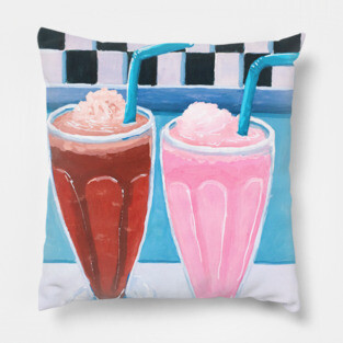 Milkshakes Pillow