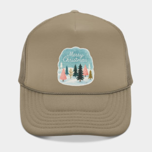 Mid-Century Merry Christmas Hat