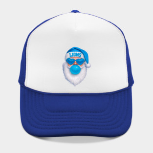 Santa Christmas Detroit Lions football Hat