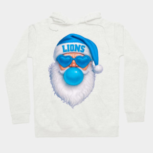 Santa Christmas Detroit Lions football Hoodie