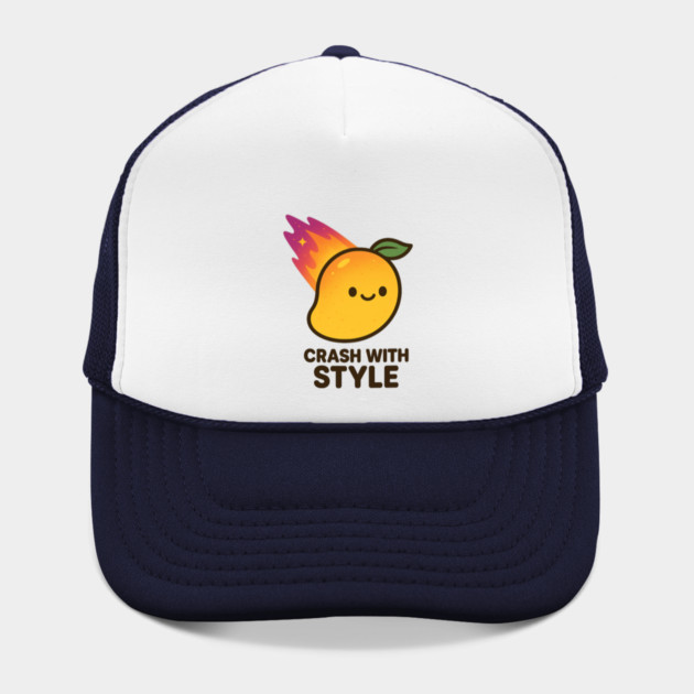 Crash With Style – Cosmo Bites Kawaii Mango Meteor Design by Anne Lee
