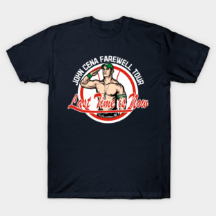 John Cena farewell tour 2025, John Cena the last time is now T-Shirt