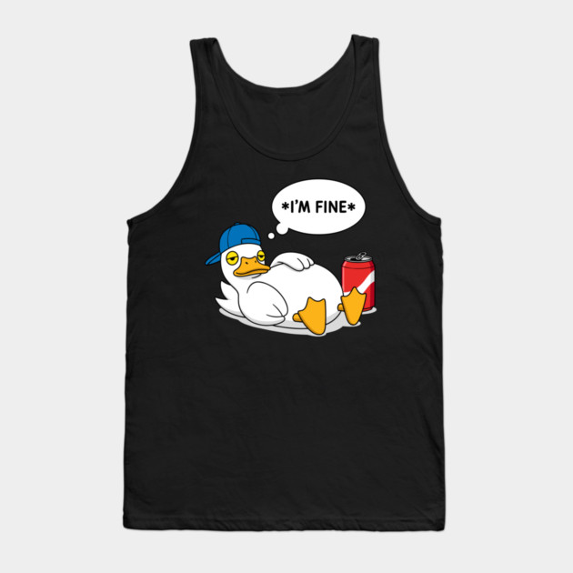 I'm Fine Tank Top by enrynz