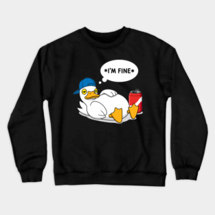 I'm Fine Crewneck Sweatshirt