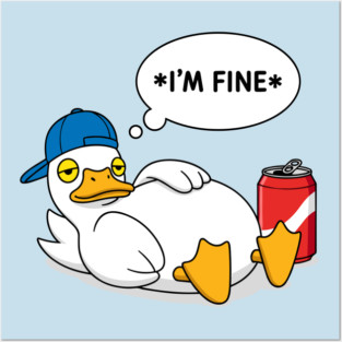 I'm Fine Posters and Art