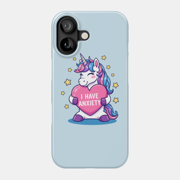 I have Anxiety Phone Case by enrynz