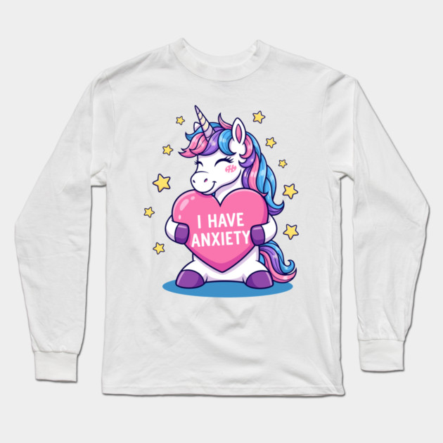 I have Anxiety Long Sleeve T-Shirt by enrynz