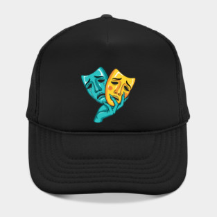 Drama Masks Tragedy Hat