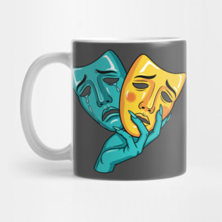 Drama Masks Tragedy Mug