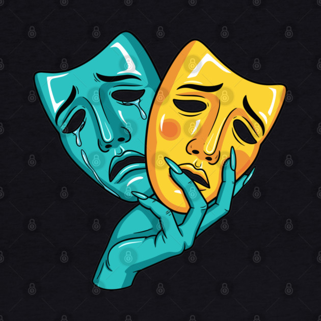 Drama Masks Tragedy by Digironin