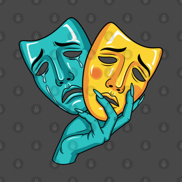 Drama Masks Tragedy by enrynz