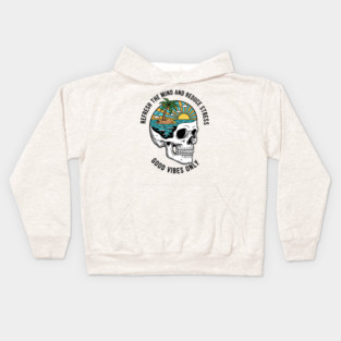 Refresh the Mind and Reduce the Stress Kids Hoodie