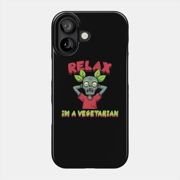 Vegan Zombie Phone Case by enrynz