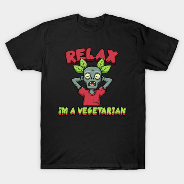 Vegan Zombie T-Shirt by enrynz