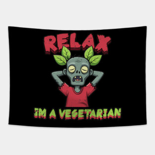 Vegan Zombie Tapestry